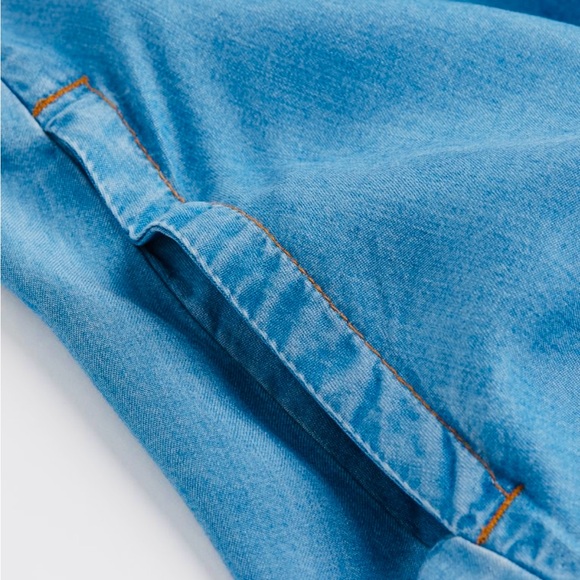 Vacation Ready 😍 Beautiful Maxi Denim Dress - Picture 14 of 16